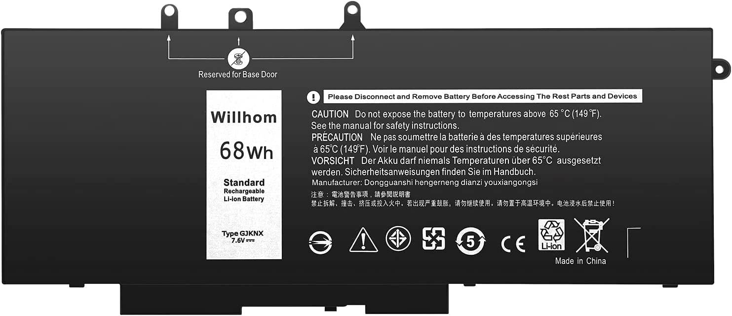 BATERIA COMPATIBLE DE GJKNX GD1JP PRECISION 15 3520 LATITUDE E5480 ...