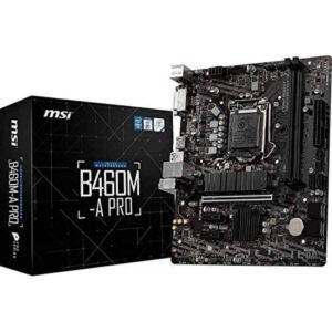 PLACA MSI B460M-A PRO, Intel B460, LGA1200, DDR4, HDMI