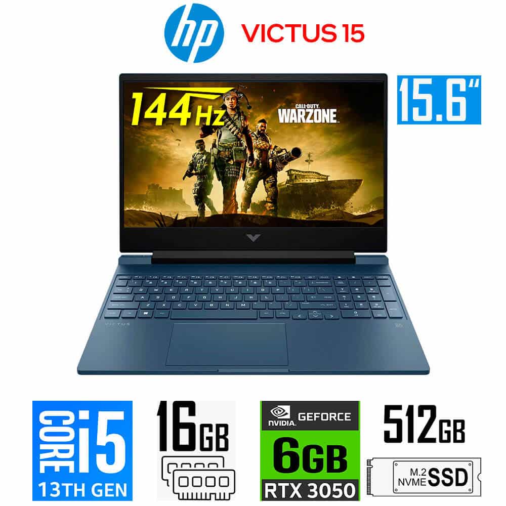 LAPTOP HP GAMING VICTUS 15-FA0012TG INTEL CORE I5 12450H 2GHZ 16GB DDR4 ...